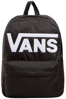 Vans Old skool drop v drop logo rugzak - maat One size Zwart