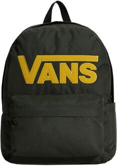 Vans Old Skool Drop V laptop laptop rugzak dried kelp Groen - H 42 x B 32 x D 12 cm