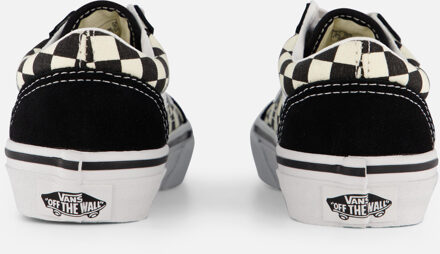 Vans Old Skool Primary Checkerboard Sneakers Zwart - 32,33,34,28,29,30,31