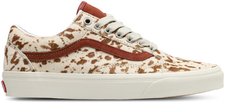 Vans Old Skool Sneakers Dames - Beige - Maat 39 - Canvas