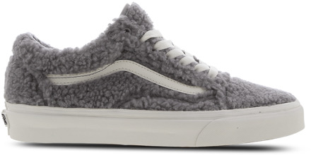Vans Old Skool Sneakers Dames - Grijs - Maat 36.5 - Leer, Textil Grey