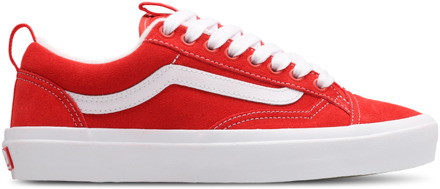 Vans Old Skool Sneakers Dames - Rood - Maat 36 - Canvas Red