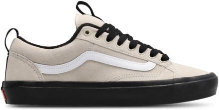 Vans Old Skool Sneakers Heren - Beige - Maat 44.5 - Leer, Textil