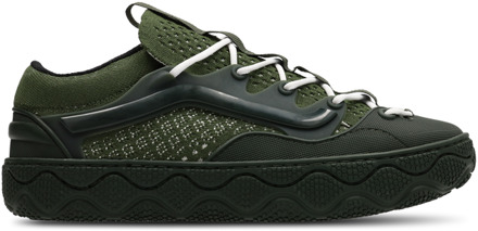 Vans Old Skool Sneakers Heren - Groen - Maat 45 - Leer, Textil Green
