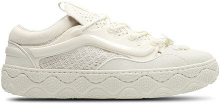 Vans Old Skool Sneakers Heren - Wit - Maat 40.5 - Leer, Textil White