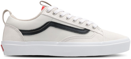 Vans Old Skool Sneakers Heren - Wit - Maat 44.5 - Leer, Textil White