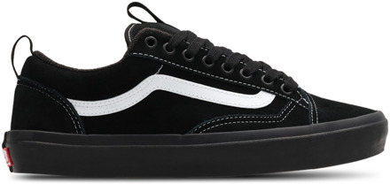 Vans Old Skool Sneakers Heren - Zwart - Maat 44.5 - Leer, Textil Black