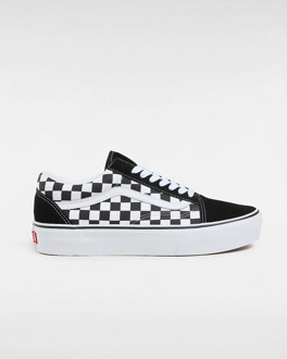 Vans Old Skool Sneakers - Unisex - Platform - Checkerboard - Maat 42