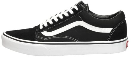 Vans Old Skool Sneakers - Unisex - Zwart/Wit - Maat 44