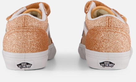Vans Old Skool V Glitter Sneakers oranje Canvas - 22,23.5,24,25,26