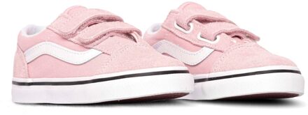 Vans Old Skool V sneaker met suède details Lichtroze - 20