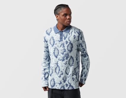 Vans Raw Instinct Long Sleeve Polo, blauw - XL