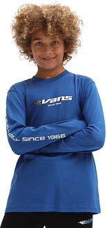 Vans Reflective Checkerboard Casual Sweater Jongens 164 Blauw