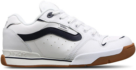 Vans Rowley Xlt Sneakers Heren - Wit - Maat 42 - Leer White