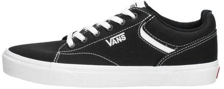 Vans Seldan Heren Sneakers - (Canvas) Black/White - Maat 40