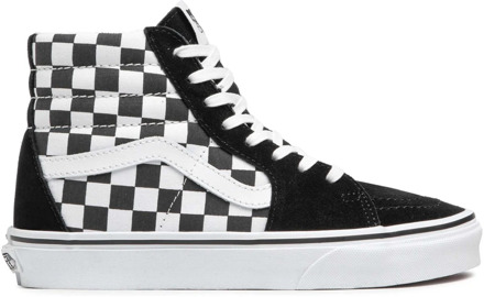 Vans SK8-Hi Checkerboard - Heren & Dames - Sneakers -  VN0A32QGHRK - Maat 44