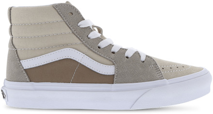 Vans SK8-Hi Kindersneakers - Beige - Maat 35 - Textil, Leer
