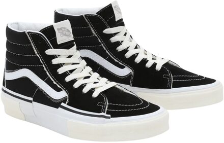 Vans Sk8-Hi Reconstruct Sneakers Heren zwart - wit - 38