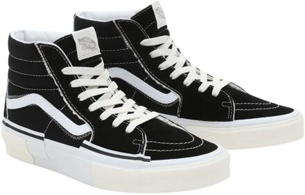 Vans Sk8-Hi Reconstruct Sneakers Heren zwart - wit - 41