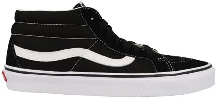 Vans Sk8 Mid Reissue Sneakers - Black/True White - Maat 38