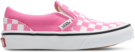 Vans Slip on Peuterschoenen - Roze - Maat 34 - Mesh/Synthetisch Pink
