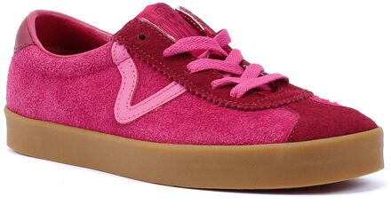 Vans Sport Laag Suède Damestrainers Fushsia - maat Roze