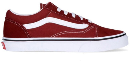 Vans UY Old Skool sneakers rood/wit - 35