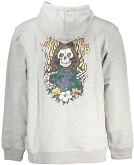 Vans Vlam Logo Hoodie Stijl Mnflame - maat L Lichtgrijs