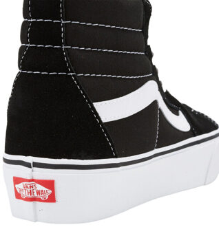 Vans Volwassen uniseks sk8-hi suède trainers - maat 38 Zwart