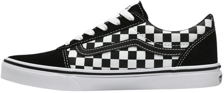 Vans Ward Sneakers Heren - Maat 44,5 - (Checkered) Black/True White