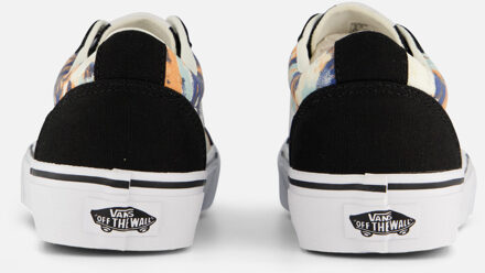 Vans Ward Stripe Floral Sneakers zwart Canvas - 36,37