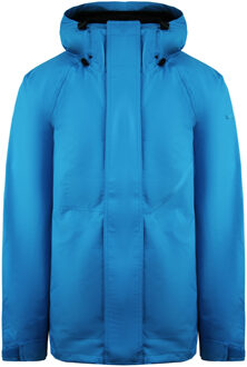 Vans Zip Up Hooded Blue Heren Landen Geïsoleerde Jas VICB0A3 Blauw