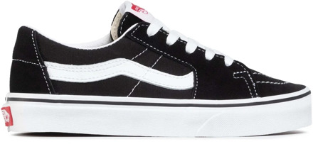 Vans Zwart Wit Sk8 Low Sneakers Vans , Black , Dames - 35 Eu,43 EU