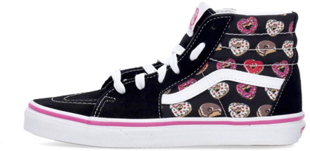 Vans Zwarte/Roze Sk8-Hi Sneakers voor Meisjes Vans , Black , Heren - 35 Eu,36 1/2 Eu,38 Eu,37 Eu,39 Eu,36 Eu,38 1/2 EU