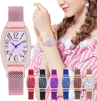 VANSVAR Ladies Casual Quartz Stainless Steel Strap Watch Analog Watch High-end Bracelet For Women's Watch Clock A