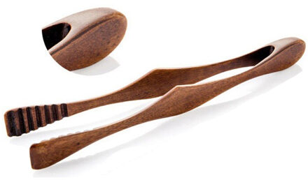 Vanzlife Milieubescherming Handgemaakte Japanse Bamboe Brood Voedsel Clip Barbecue Houten Voedsel Map