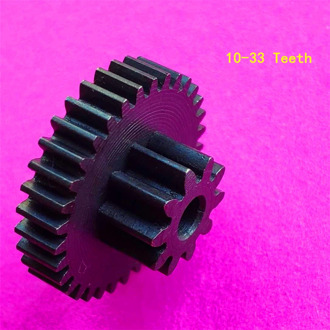 Variable Reduction Metal gear 10T-33T 4mm HOLE 1M+0.7M Double gear