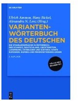 Variantenw?Rterbuch Des Deutsc - Ammon, Ulrich