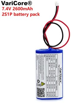 Varicore 7.2 V / 7.4 V / 8.4 V 18650 Lithium Batterij 2600 Ma Oplaadbare Batterij Megafoon Speaker Bescherming board