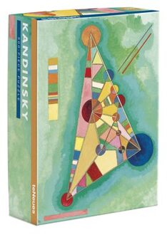Variegation In The Triangle By Vasily Kandinsky 500-Piece Puzzle - Jigsaw Puzzle - Kandinsky