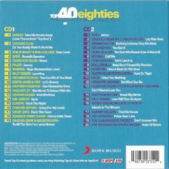 VARIOUS - TOP 40 - EIGHTIES | CD