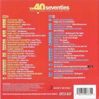 VARIOUS - TOP 40 - SEVENTIES