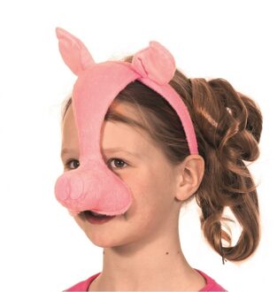 Varkens feest masker met geluid