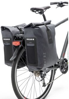 Varo Double Pannier Racktime – 40 liter - grijs