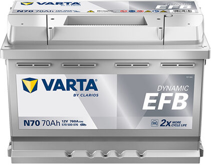 Varta Accu Dynamic EFB N70 70 Ah 570500076K262