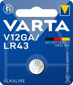 Varta Alkaline V12GA/LR43 blister 1