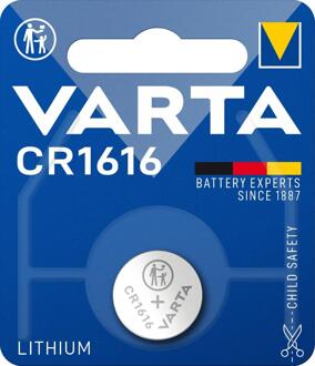 Varta Batterij Varta knoopcel CR1620 lithium blister a 1stuk