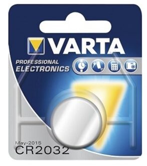 Varta Batterij Varta knoopcel CR2032 lithium blister a 1stuk