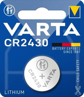 Varta Batterij Varta knoopcel CR2430 lithium blister a 1stuk