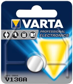 Varta Batterij Varta knoopcel V13GA lithium blister a 1stuk